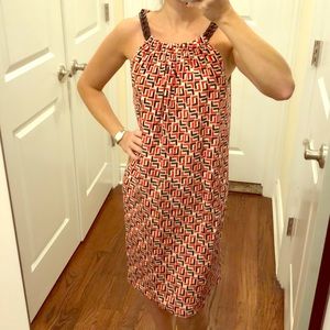 Shoshanna chain collar dress size 4